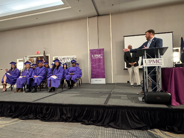 I recently addressed UPMC’s graduates of Freedom House Foundations.

Freedom House Foundations provides the foundational knowledge for graduates to become a medical assistant, patient technician, or community health worker. Their efforts reflect highly on our community.