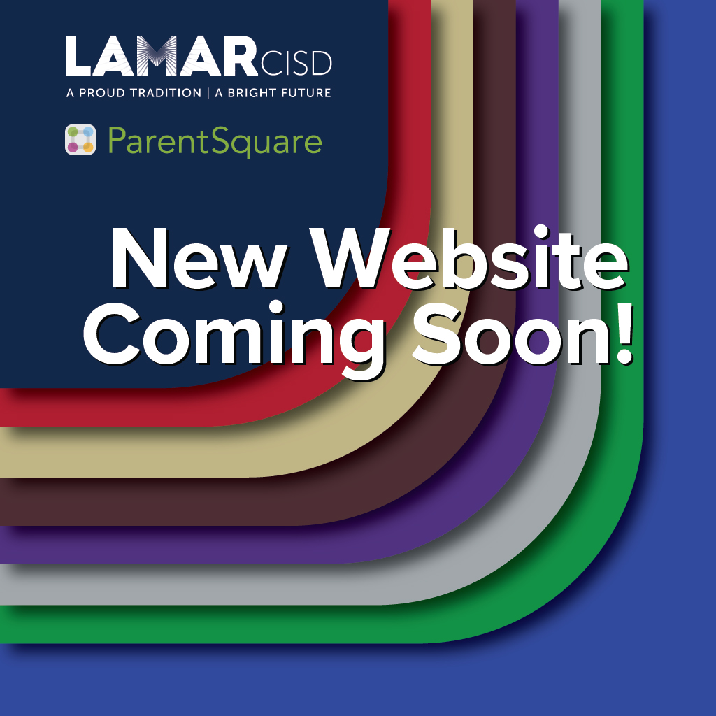 Last fall, we transitioned to ParentSquare for all campus/district communication needs to keep our parents/guardians informed through email, text, and app notifications.

Now, we are launching our new website which allows the best possible user experience. Coming soon!📣