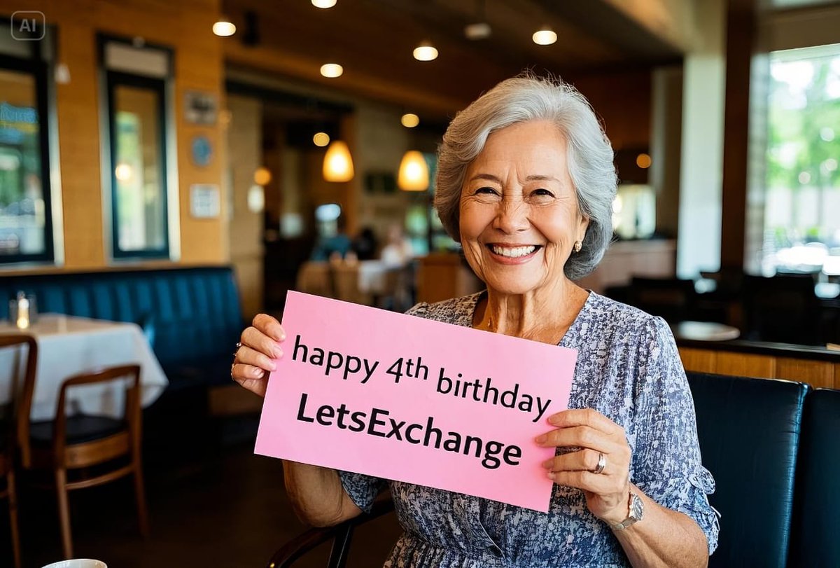 It didn't feel like 4 years, many sweet memories have been passed. Happy birthday.
<a href="/letsexchange_io/">LetsExchange</a> <a href="/FUNtoken_io/">FUNToken</a> #Lets4Exchange 
<a href="/Miftah616/">Fauzan</a> <a href="/ham_zhazha/">TUizhAaaa</a> <a href="/vahudgensbr/">Vanessa Hudgens Brasil</a>