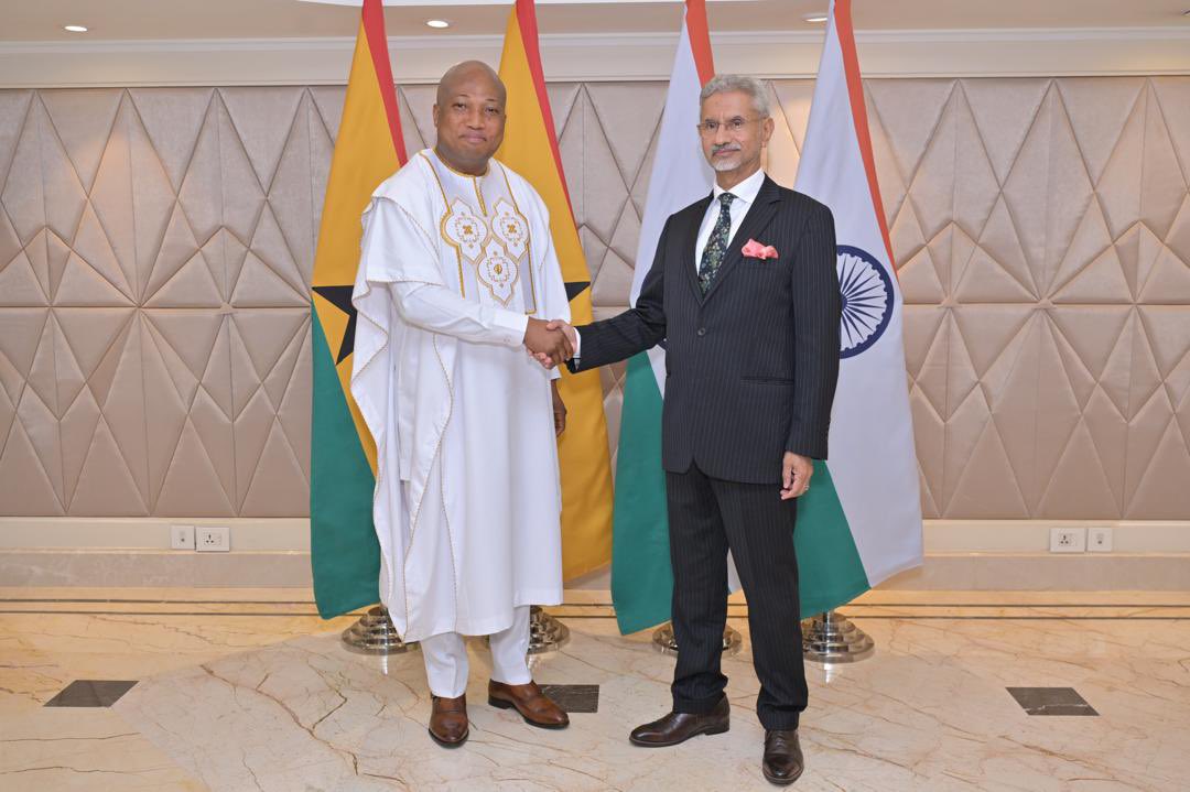 S_OkudzetoAblak's tweet image. I am currently in India for bilateral engagements on the special invitation of my counterpart, the Indian Foreign Minister, His Excellency Subrahmanyam Jaishankar.

This is my first official trip outside Africa since becoming Ghana’s Foreign Minister and I am extremely glad it is…