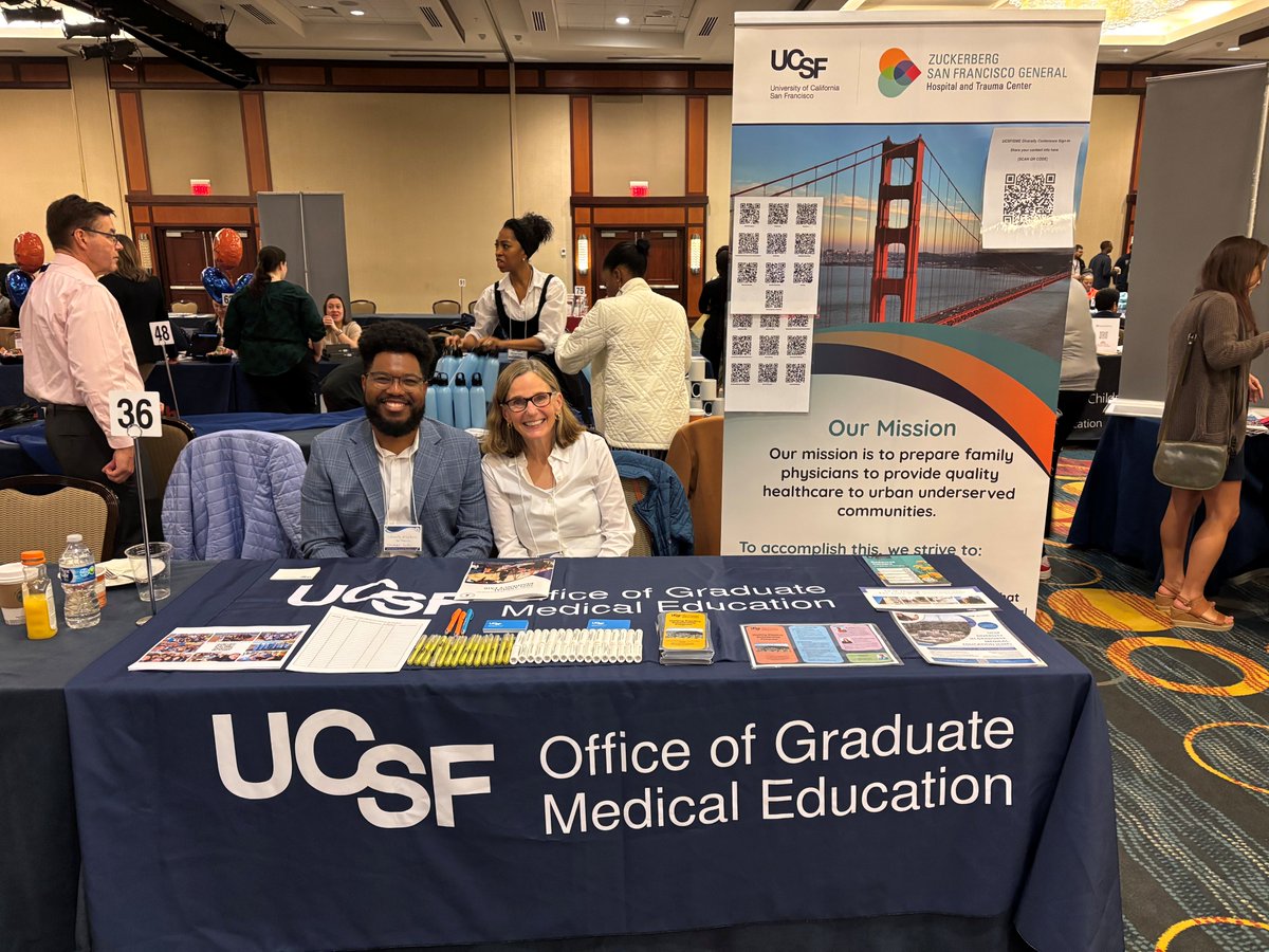 SFPC_UCSF's tweet image. Proud to represent UCSF at the 2025 Howard University College of Medicine Residency Fair! 🩺 Our SFPC Program Director and Chief Resident are connecting with future medical leaders and sharing exciting opportunities in our residency program. #UCSFResidency #HUCM #FuturePhysicians