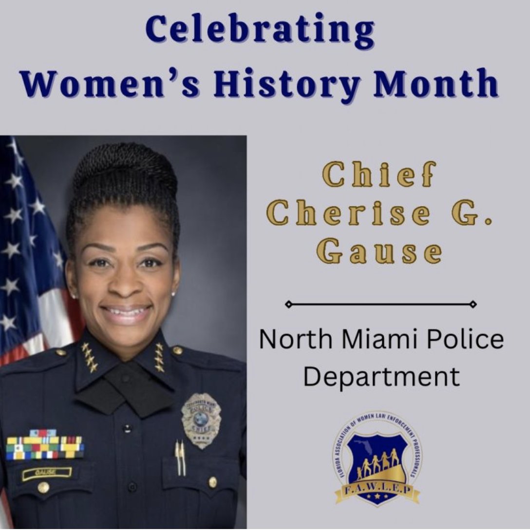30x30: Advancing Women in Policing (@30x30initiative) on Twitter photo Trailblazer. Leader. Inspiration.
We honor <a href="/ChiefGauseNMPD/">Chief C. Giordani Gause</a>, the first Haitian-American woman to serve as Chief of <a href="/NorthMiamiPD/">North Miami PD</a>. With 30 years of service, she proves that dedication & perseverance break barriers.
Join us in celebrating her impact! Trailblazer. Leader. Inspiration.
We honor <a href="/ChiefGauseNMPD/">Chief C. Giordani Gause</a>, the first Haitian-American woman to serve as Chief of <a href="/NorthMiamiPD/">North Miami PD</a>. With 30 years of service, she proves that dedication & perseverance break barriers.
Join us in celebrating her impact!