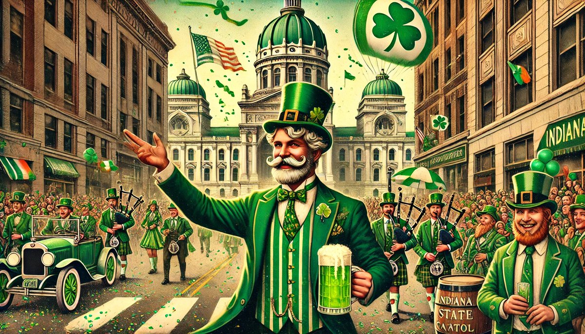 🍀 Dance a jig  to our front door today! 🍀  
We’re celebrating the emerald holiday with #NOTAX 🎉  
Come enjoy:  
🥪 The best Reuben in town  
🍺 $7 Guinness pints 
🥃 $6 Jameson  
Raise a glass to good times and great deals. Sláinte! ☘️🍻
<a href="/RobMKendall/">Rob Kendall</a>  <a href="/93wibc/">93 WIBC Indianapolis</a>