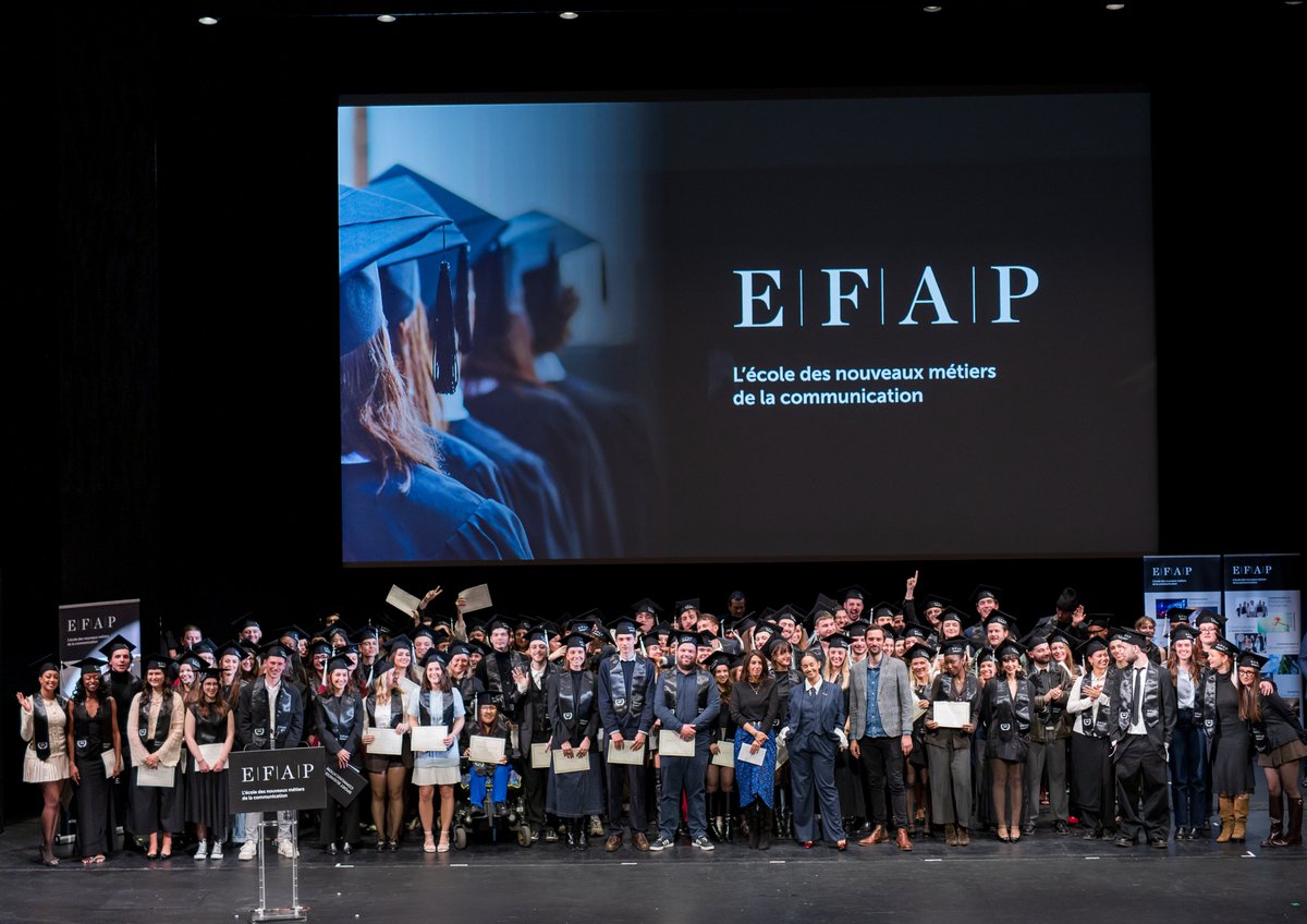 PierreSDZ's tweet image. 👩‍🎓👨‍🎓Cérémonie de remise de diplômes MBA Spécialisé Sport Business &amp;amp; Communication de l'EFAP en présence de la Marraine Léna Situations

👍 Une sacrée promotion, impliquée et soudée ! Un collectif d'experts en herbe au service du sport business et de la communication.