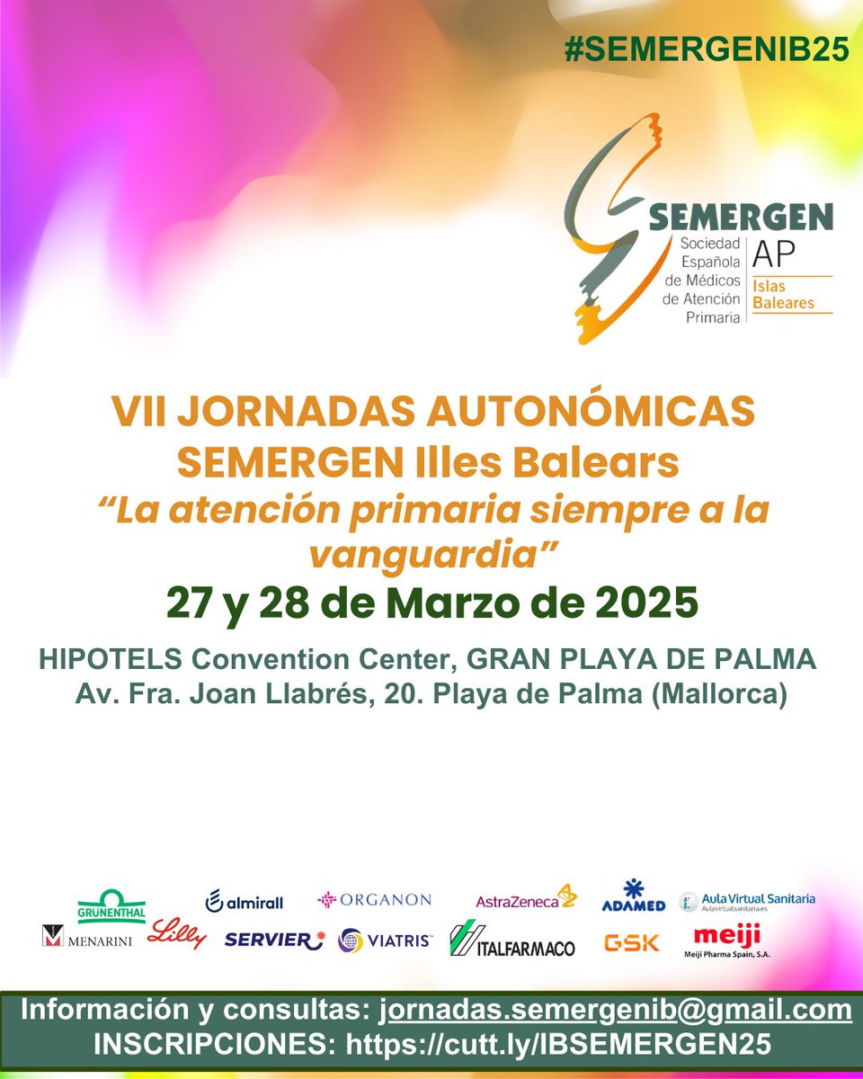 #SEMERGENIB25 solo faltan 10 días!!