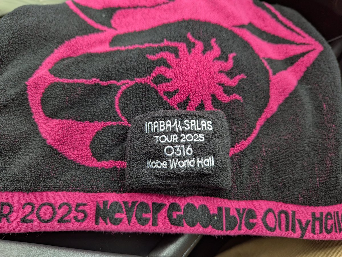 イナサラ神戸2days堪能しました
右腕筋肉痛
 #イナサラ  #神戸