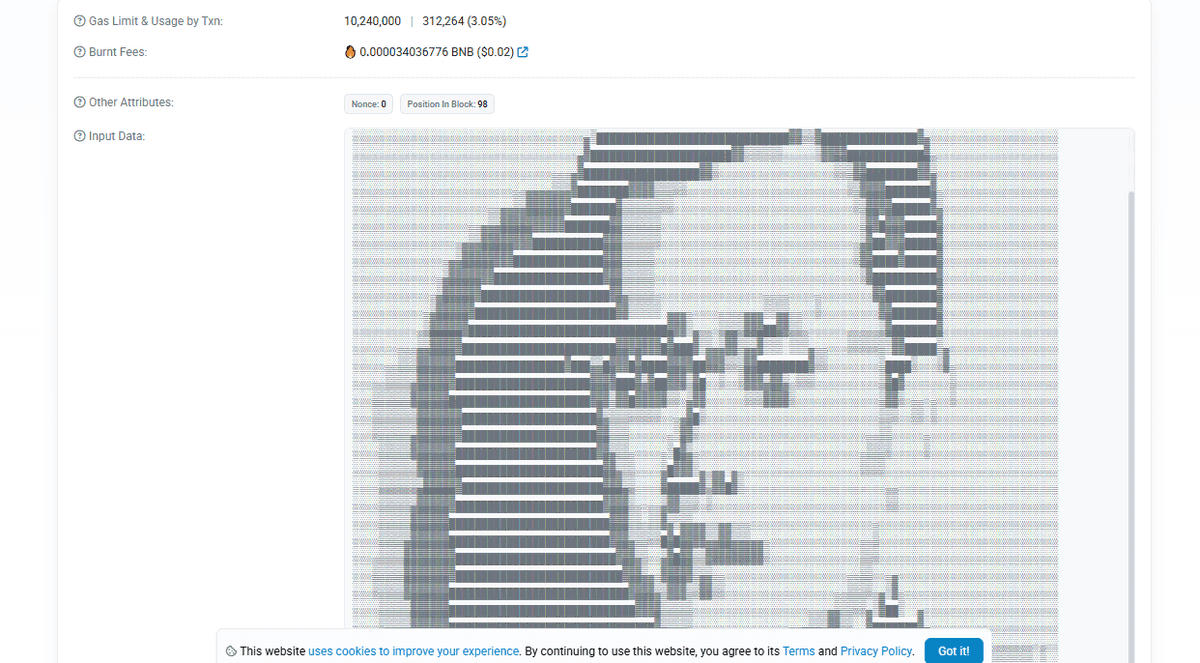 这个我觉得可以，有点意思
有人把 <a href="/cz_binance/">CZ 🔶 BNB</a>  雕刻在了BSC链上。

制作了这枚memecoin，我觉得这是大家对CZ的喜爱以及敬畏。

这枚代币应该也是历史上第一个刻在BSC链上的肖像，而这个人还是BSC之父。

目前市值：17K $czpc

ca:

0x4988967b2cc002edccea8d40870b7958e5aba704