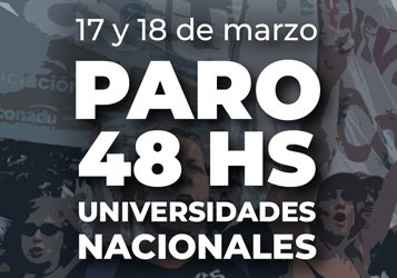 1894Radioonline's tweet photo. Paro en Universidades Nacionales por 48 horas: Docentes y Nodocentes exigen recomposición salarial https://t.co/sorD0fvVJ3 https://t.co/UDEBmMcLNW