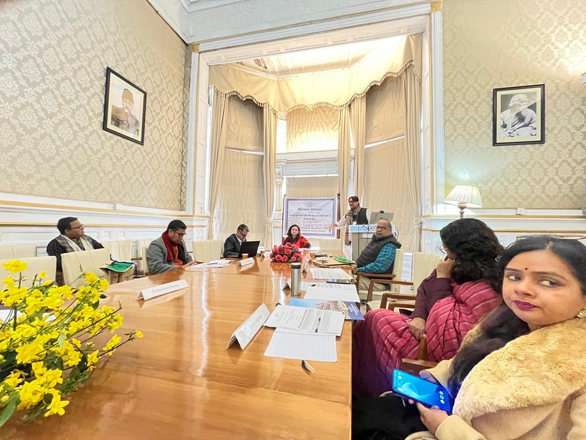 Itishree_etee's tweet photo. The Two-day National Seminar on "“Living the Partition: Portrayal of Partition in Films in India” began today at the Institute of Advanced Study, Shimla.
The first session was chaired by me.
#IIASShimla
#Partitionmovie https://t.co/MB2TrnmQq3