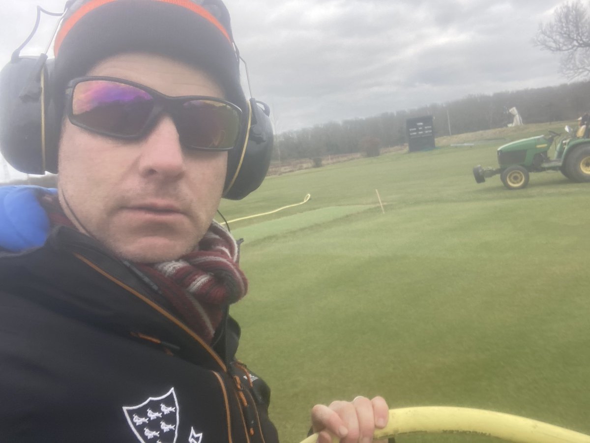 Watering in March for  #GroundsWeek