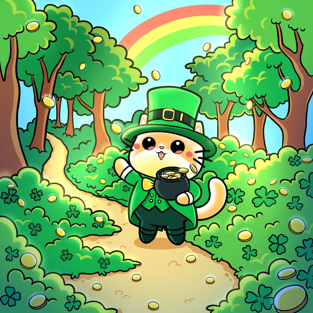 mochi_token's tweet image. Feelin’ lucky.

Happy Paddy’s day from $MOCHI ☘️