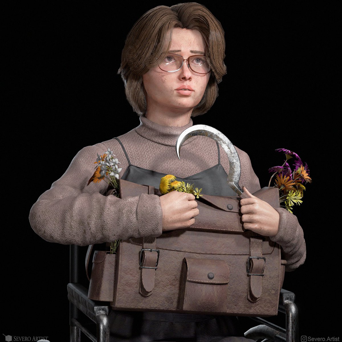 DiegoSeverox's tweet photo. Olivia (Fear and Hunger Fanart)  #b3d #Blender3d #3D #Blender #FearandHunger #fearandhungertermina https://t.co/HiWTjU2s0T