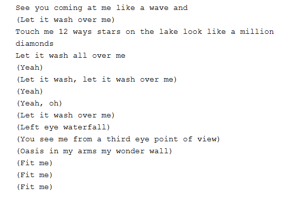 jbellionnation's tweet photo. OFFICIAL LYRICS FROM WASH, BY JON BELLION. 

SONG AND MUSIC VIDEO THIS WEDNESDAY https://t.co/BnpLkAXJsj