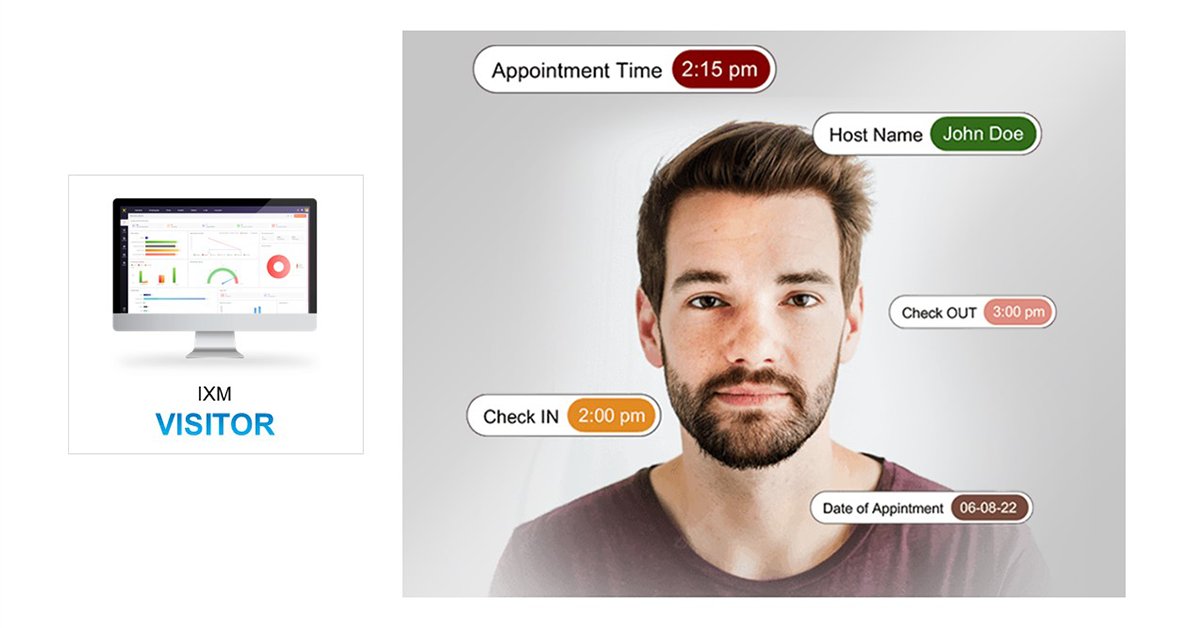 Invixium's tweet image. IXM VISITOR #FeatureFocus – Comprehensive #VisitorScreening

This software allows you to make profiles of the people who visit your location including the reason for their visit, their scheduled entry and exit time, and more.

Discover more: bit.ly/3Vc2cah