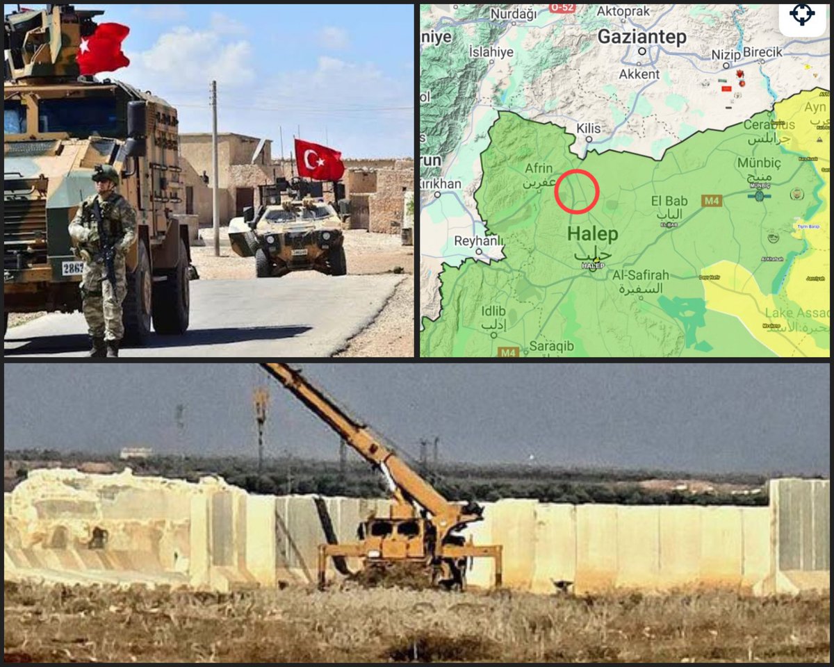 FIRAT_DOGUSU's tweet photo. 🇹🇷Türk Silahlı Kuvvetleri, Minnig hava üssünü genişletme ve konumlanma faaliyetlerini sürdürüyor.

🔹️Yakın bir zamanda Türkiye-Suriye ortak üssü olarak kullanılacak. https://t.co/Ref9t3pk6c