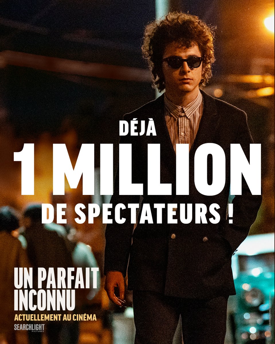 SearchlightFR's tweet image. 1 million de raisons de vous dire MERCI ! ❤️ #UnParfaitInconnu, actuellement au cinéma.