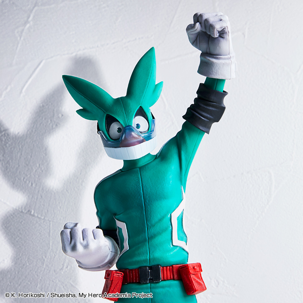 #Deku is fully ready for #StPatricksDay in his OG hero suit! 💚
Can you out-green our beloved hero?

#StPatricks #Ichibankuji #MHA