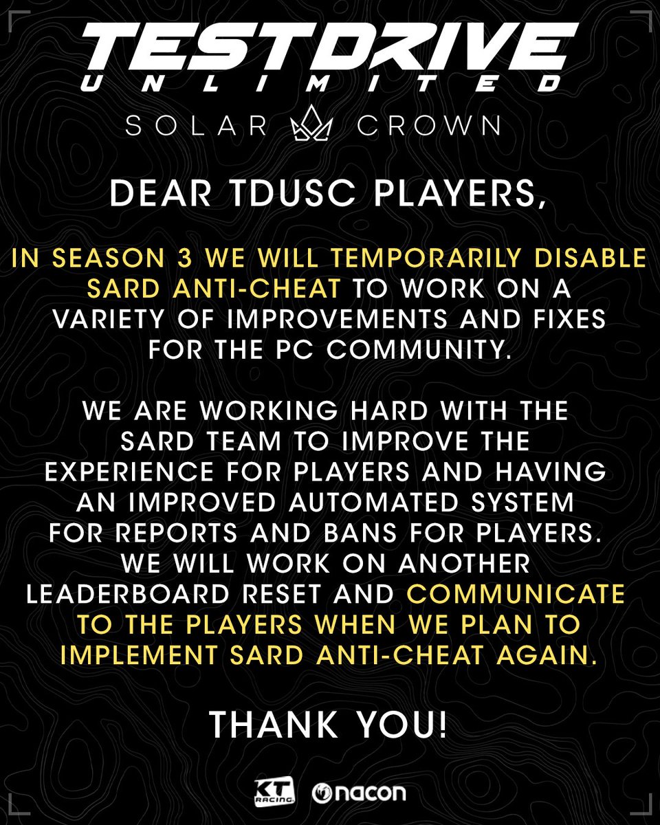 Test Drive Unlimited Solar Crown tweet media