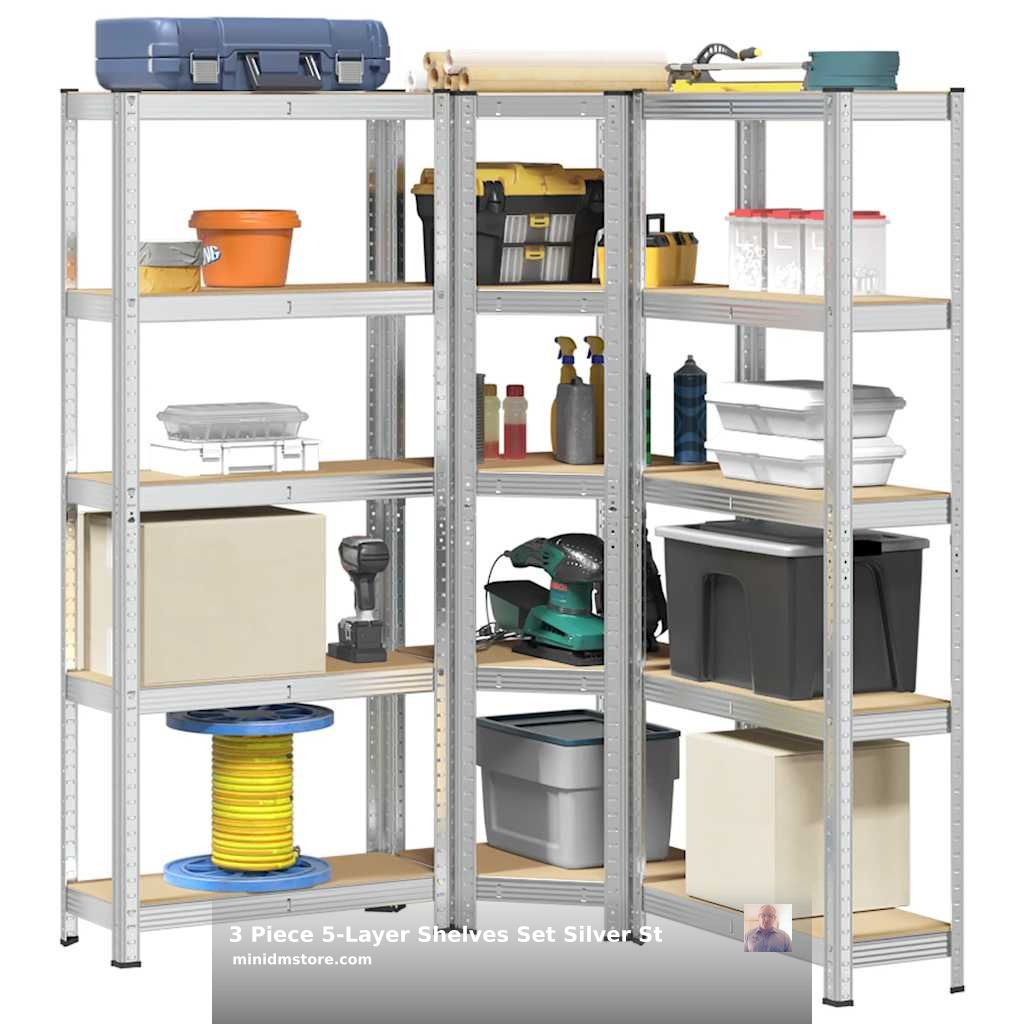 minidmstore's tweet photo. ⁉️CAN YOU BELIEVE IT⁉️

👌😍 Now selling at £120.43 😍👌

3 Piece 5-Layer Shelves Set Silver Steel&amp;Engineered Wood 

👉 Shop the range here ⏩ https://t.co/ZWXE1b8eEz 👈 https://t.co/qOUxMeVOaK
