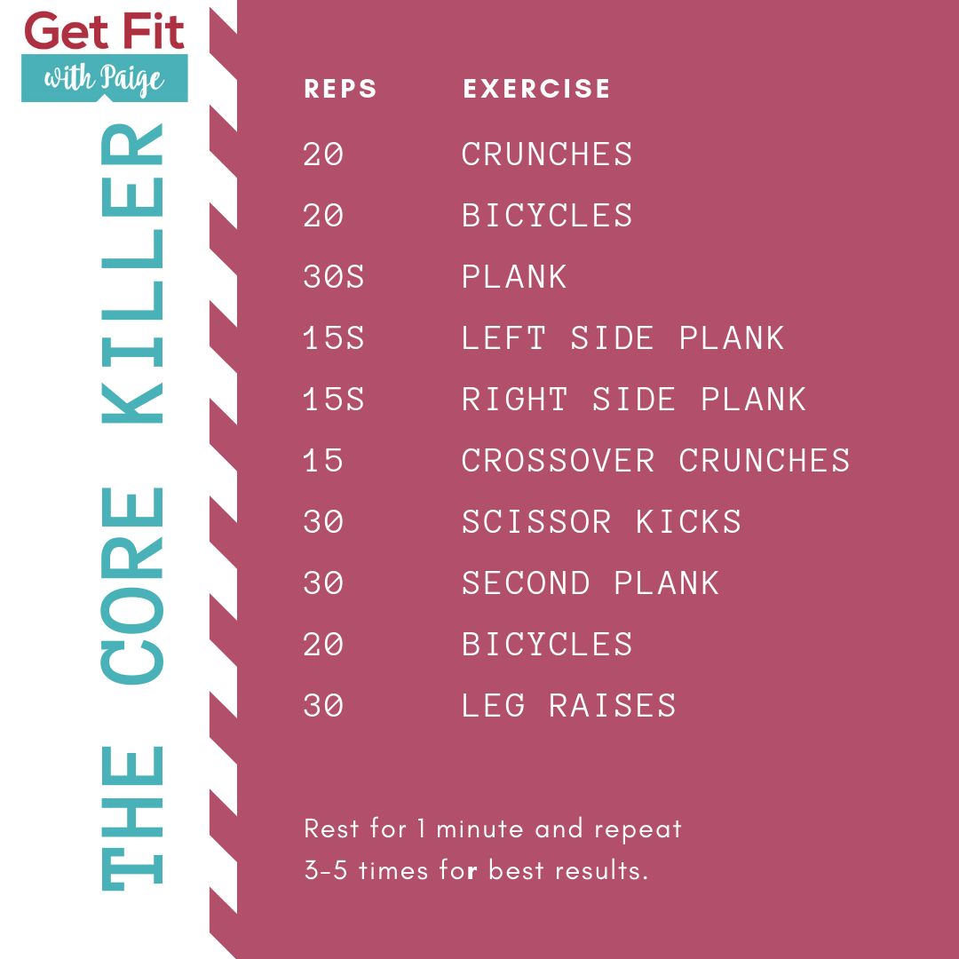 AboutExercise's tweet image. Want a quickie core workout? Try these moves for a strong, fit core. #coreexercises #abs #workout