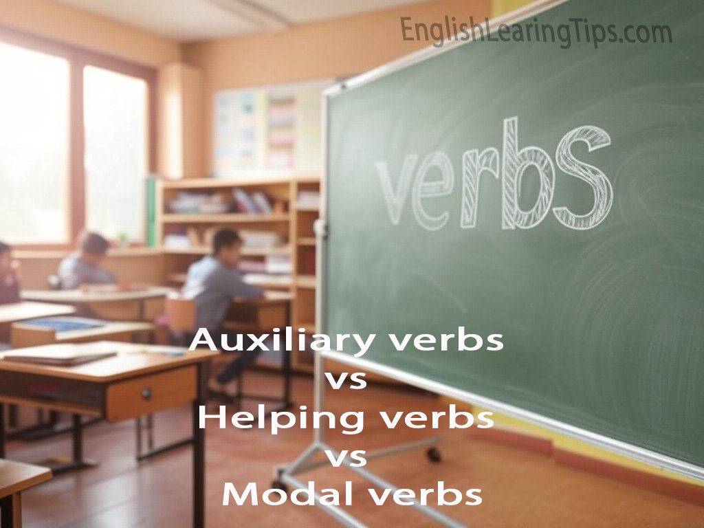 LearnWithELT's tweet photo. Auxiliary verbs vs Helping verbs vs Modal verbs
While these terms are often used interchangeably, there are subtle distinctions among “modal verbs,” “auxiliary verbs,” and “helping verbs.” Here’s how they relate to each other:

https://t.co/y885tYX5AO https://t.co/YfEyuV4M0R