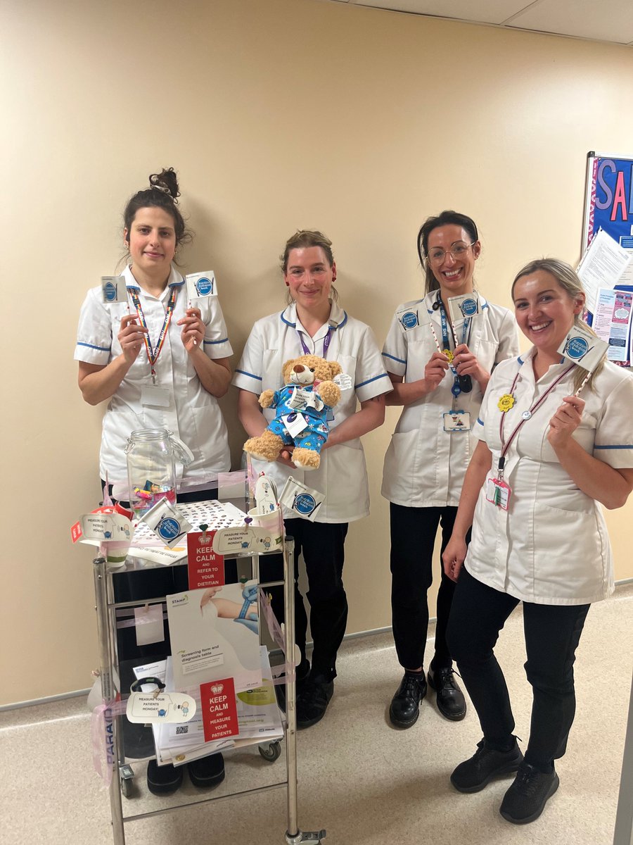 AHP's at MFT (@mft_cssahps) on Twitter photo As part of Nutrition and Hydration week the Paediatric Dietitians at Royal Manchester Children's Hospital are celebrating 'Measure your patients Monday' with a trolley promoting STAMP screening with a quiz and prizes🤓🍲📈📷<a href="/BDA_Paediatrics/">BDA Paediatric Group</a> <a href="/BDA_Dietitians/">British Dietetic Association</a> #nhweek #rmch As part of Nutrition and Hydration week the Paediatric Dietitians at Royal Manchester Children's Hospital are celebrating 'Measure your patients Monday' with a trolley promoting STAMP screening with a quiz and prizes🤓🍲📈📷<a href="/BDA_Paediatrics/">BDA Paediatric Group</a> <a href="/BDA_Dietitians/">British Dietetic Association</a> #nhweek #rmch
