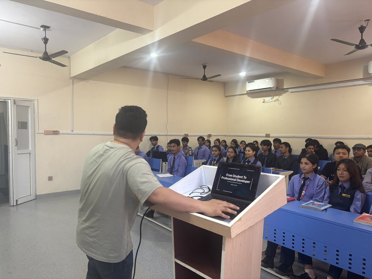 Had an amazing time at the WordPress Bharatpur Meetup! 🎉
•Met the awesome local team 🤝
•Shared knowledge with freshers 📚✨
•Made new connections 👥💡

Sharing knowledge not only boosts confidence but also brings self-satisfaction! 😊🔥 What’s your take on it? 🚀