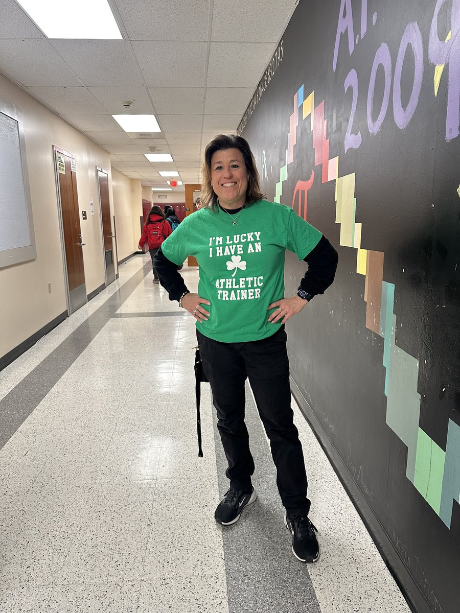 Christina Emrich (@emrichatc) on Twitter photo Happy National Athletic Training Month! Thank you to my school for the recognition! Perfect shirt for St. Patrick’s Day too! #NATM2025 #championsinhealthcare <a href="/NATA1950/">NATA</a> <a href="/ATSNJ/">ATSNJ, Inc.</a> <a href="/natad2/">NATA District 2</a> Happy National Athletic Training Month! Thank you to my school for the recognition! Perfect shirt for St. Patrick’s Day too! #NATM2025 #championsinhealthcare <a href="/NATA1950/">NATA</a> <a href="/ATSNJ/">ATSNJ, Inc.</a> <a href="/natad2/">NATA District 2</a>