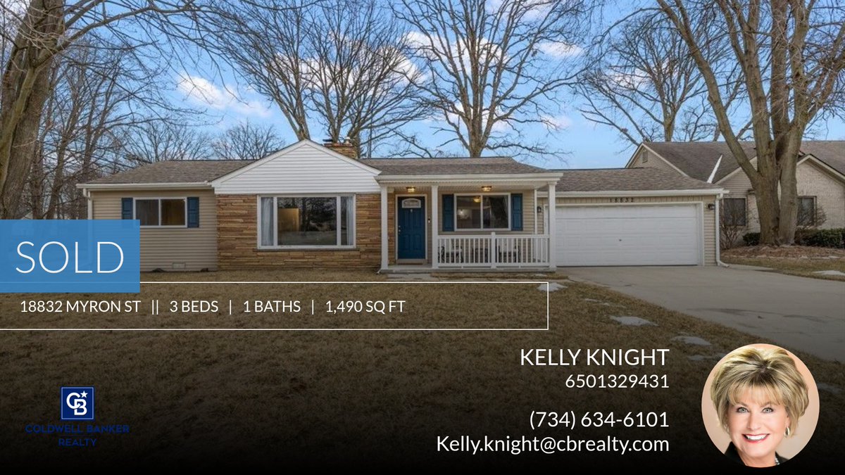 KellyKnightSold's tweet image. If you're considering selling your home, we should talk! Take a look at this recently sold listing in Livonia City! Give me a call at (734) 634-6101 if you're ready to talk.

Kelly Knight homeforsale.at/18832_MYRON_ST…