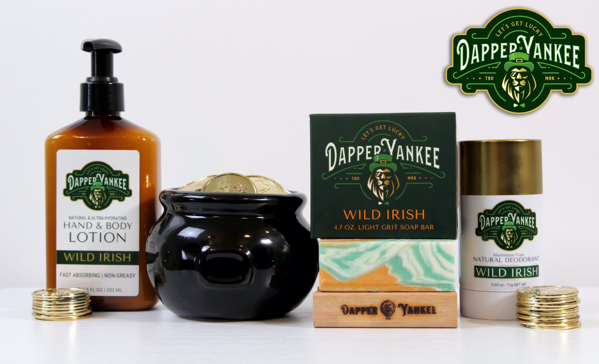 Start off your St Paddy's Day☘️ in an extraordinary way, with The "WILD IRISH" Collection from DAPPER YANKEE "Turning Ordinary Men Into Ferocious Lions!"💪🍺

Follow @dapperyankee and TAKE 20% OFF With CODE: XFIRST20 at dapperyankee.com

#StPatricksDay #irishcelebration
