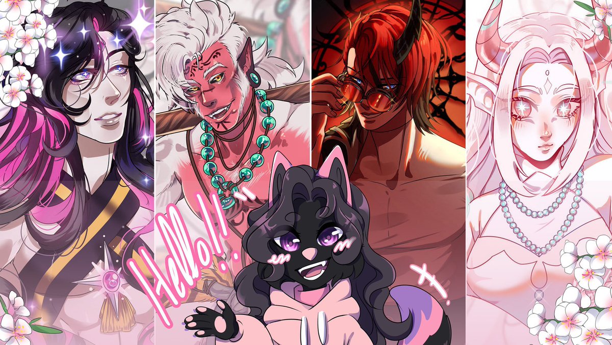 Yenix12_OC's tweet image. Hi! I’am Yenix quiet I don’t bite 🌸😸
Spanish artist with passion all kinds of OC and bright colors

🌸Commission me: vgen.co/yenix12
🌸Socials/Links: yenix12-oc.carrd.co 

Commissions are open~
[Help me with a RT!]