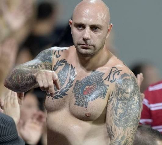 Ivan Bogdanov leader of Ultra Boys 1993 (Delije Sever, Crvena Zvezda🇷🇸)