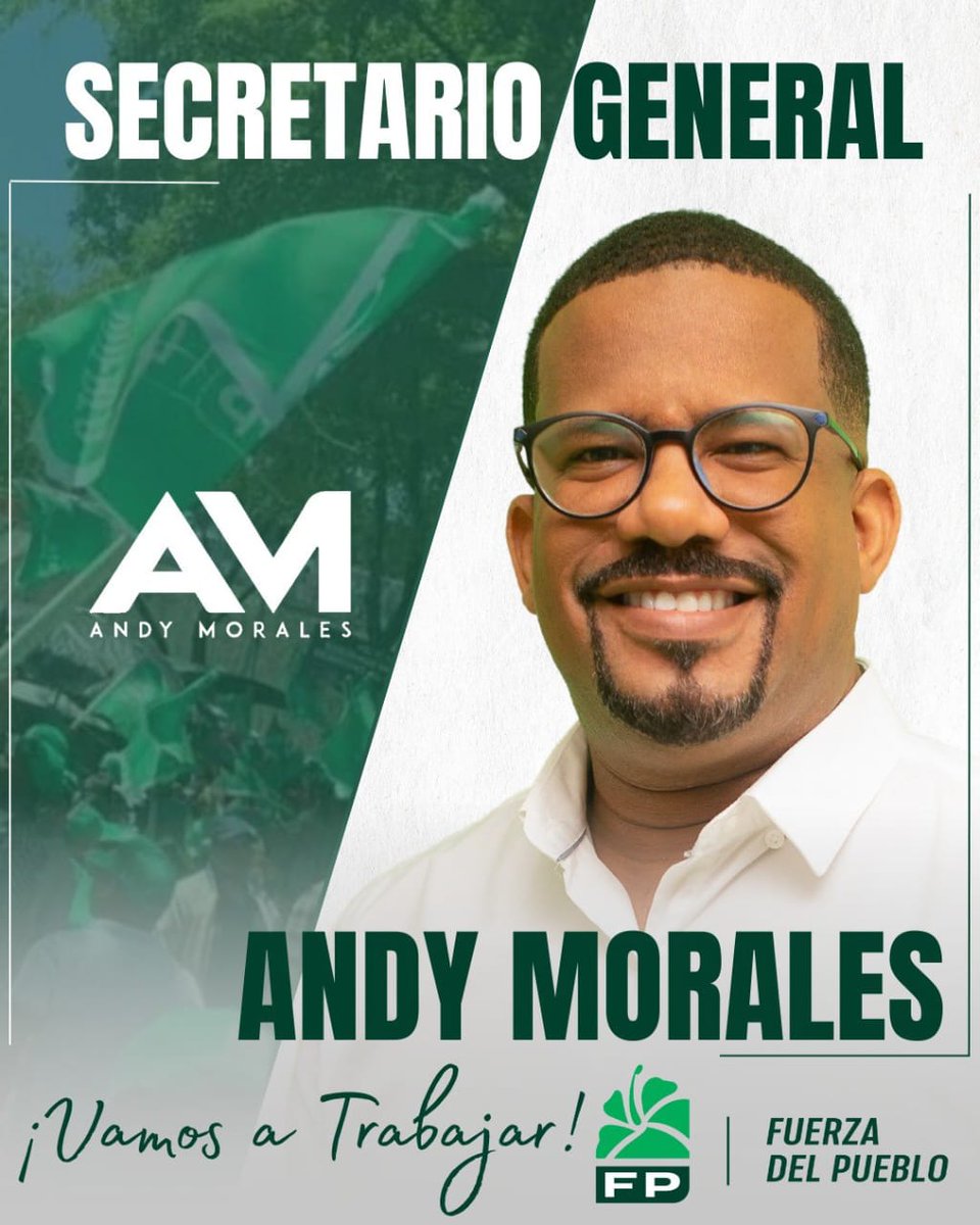 RamonMojica17's tweet photo. El Compañero @AndyMoralesTV a la Secretaria General de nuestro Partido #FuerzaDelPueblo, ese valioso ser humano siempre de la mano con el Pais,FP y su gente, incansable trabajador social.El Lider Dr @LeonelFernandez,sin duda Presidente en el 2028 para todos vivir mejor. VivaRD. https://t.co/9GnNlpHPeq