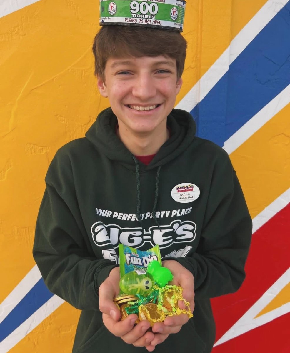 🍀 Happy St. Patrick’s Day from Zig-E’s Funland! 🍀 Wear something green when you visit TODAY and get 20 FREE arcade credits! 🎮✨ Don’t miss out on the lucky fun—see you soon!

#ZigesFUN #NWI #WearGreen
