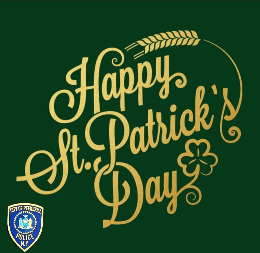 peekskillpolice's tweet image. Happy St. Patrick’s Day to all! ☘️