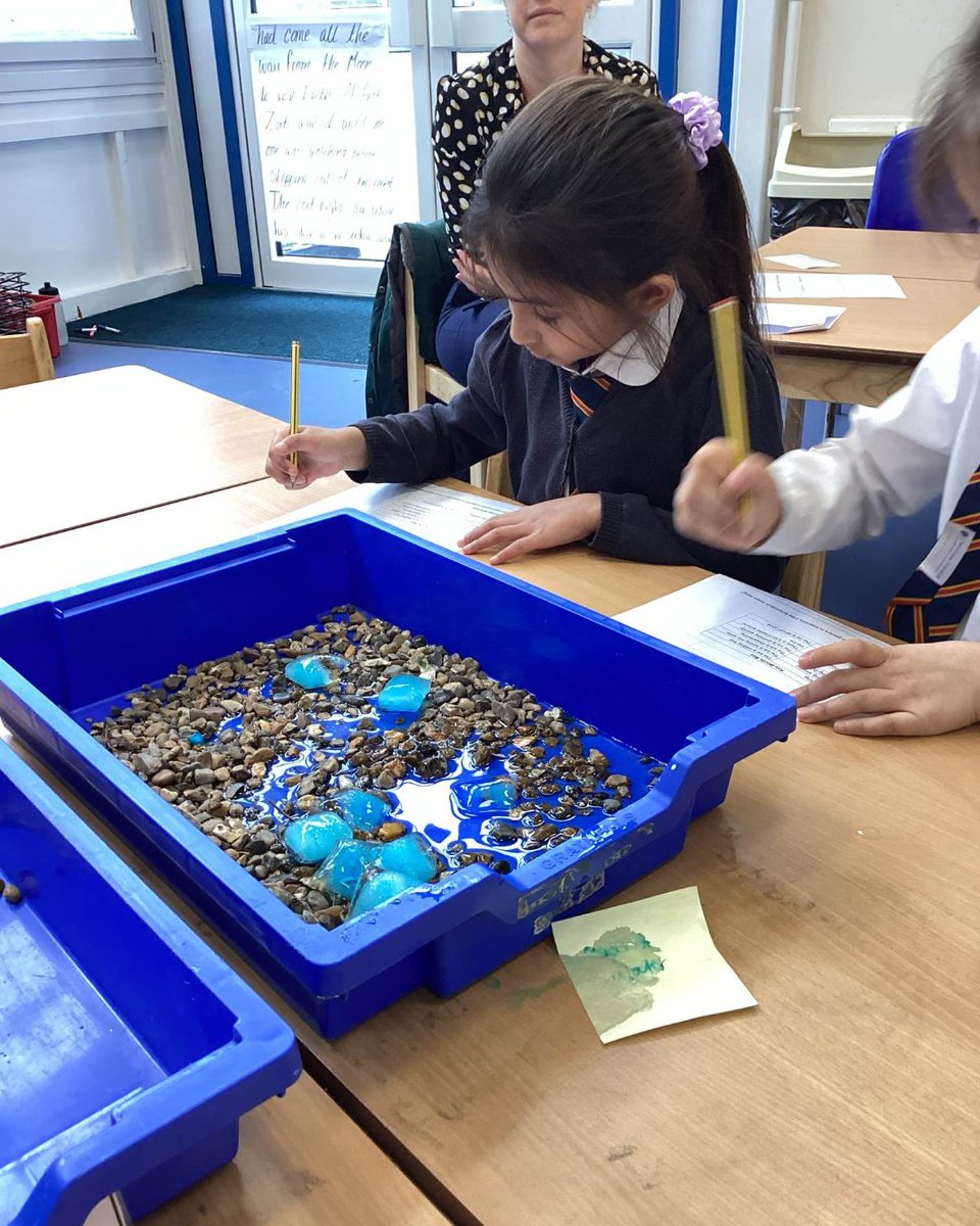 "For British Science Week, we explored how glaciers melt over time! We used different materials to see what effects they would have on the ice. A great hands-on learning experience! 🧊" ~ Miss Phelan

#StAnnesAndGuardianAngels #Spitalfields #Whitechapel #Shadwell #Shoreditch