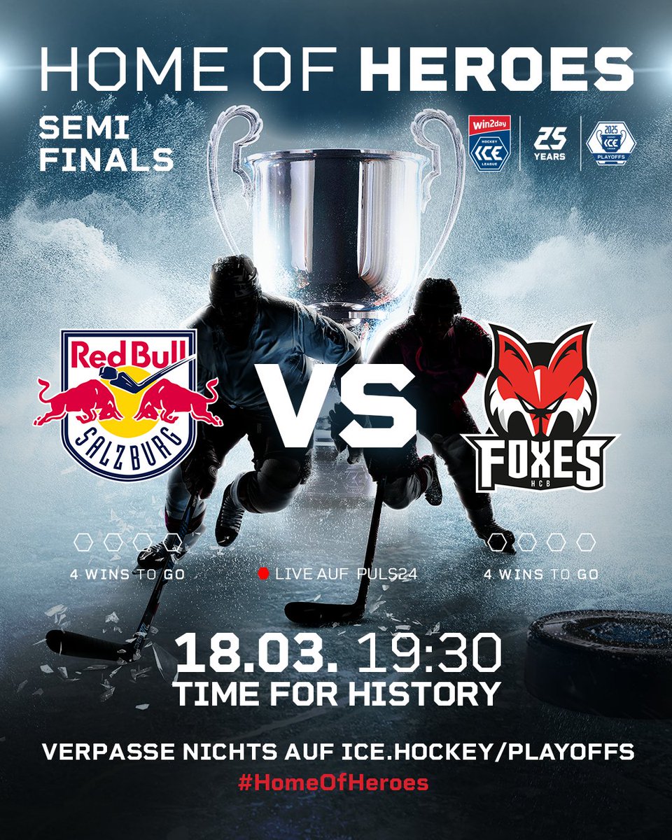 win2dayICE's tweet photo. Quarterfinals ✅ | Semifinals 🔛
Two TV- live games 😍
-
#HomeOfHeroes | #TimeForHistory https://t.co/0sicZj6kOa