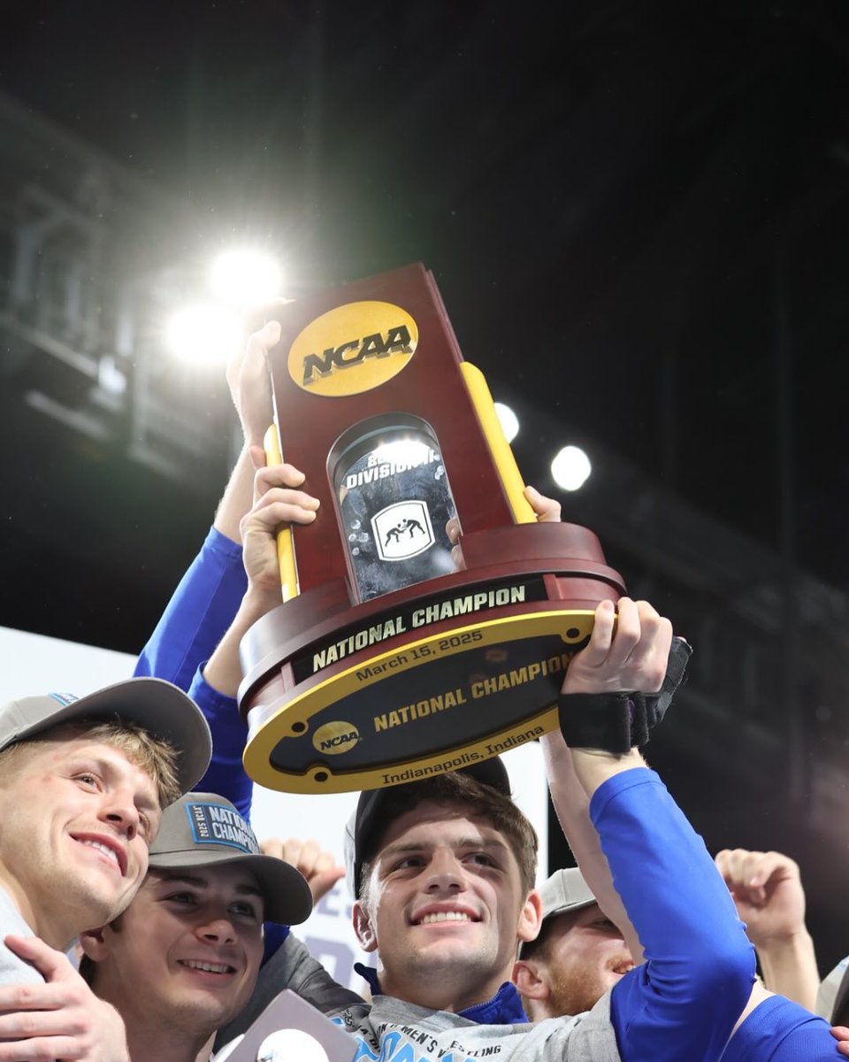 Huge congrats to the <a href="/loperwrestling/">UNK Loper Wrestling</a> team for winning the NCAA DII National Championship!!