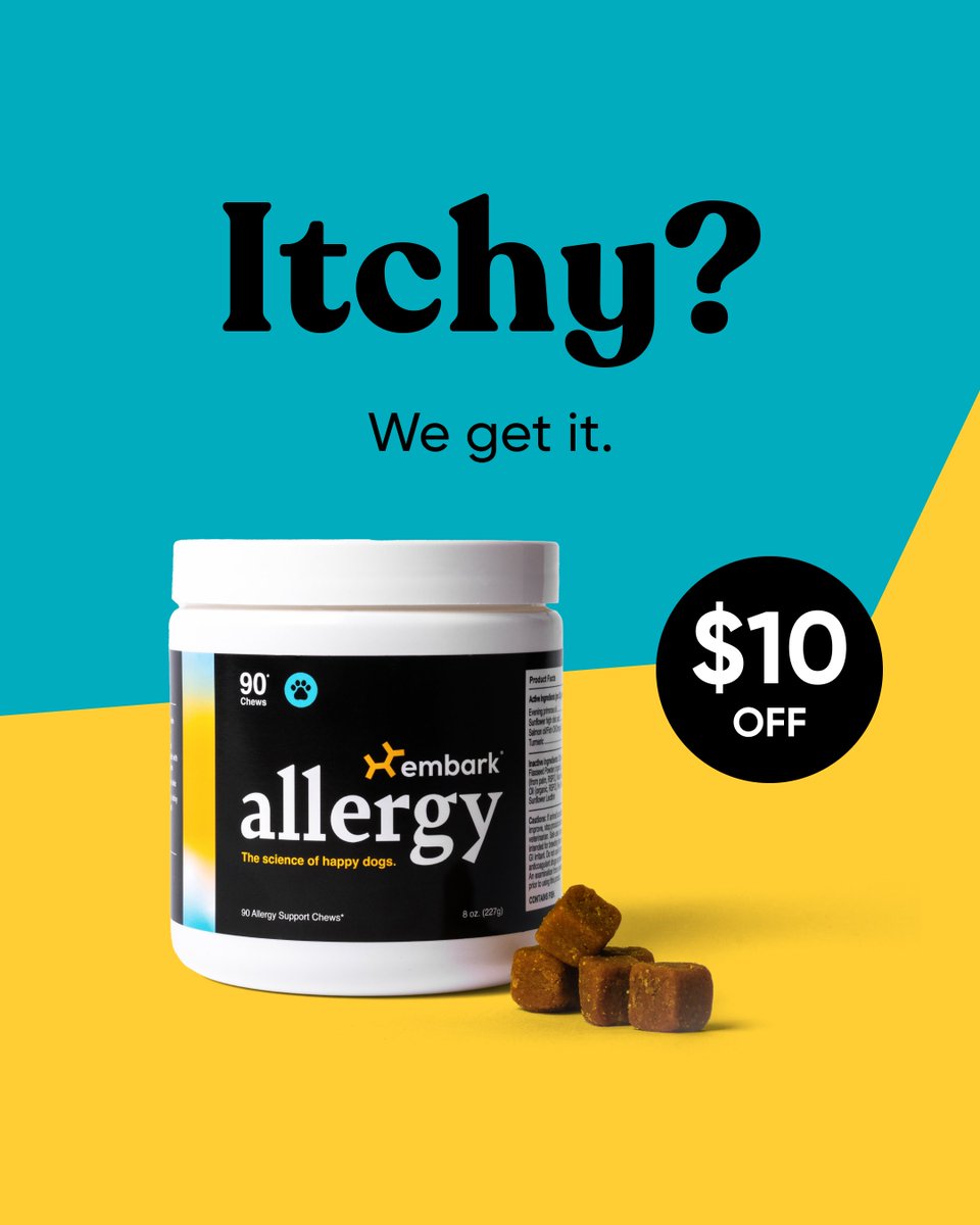 🟢  In: belly rubs
🔴  Out: itching

Vet-formulated allergy support is now on sale: bit.ly/3XQymsU