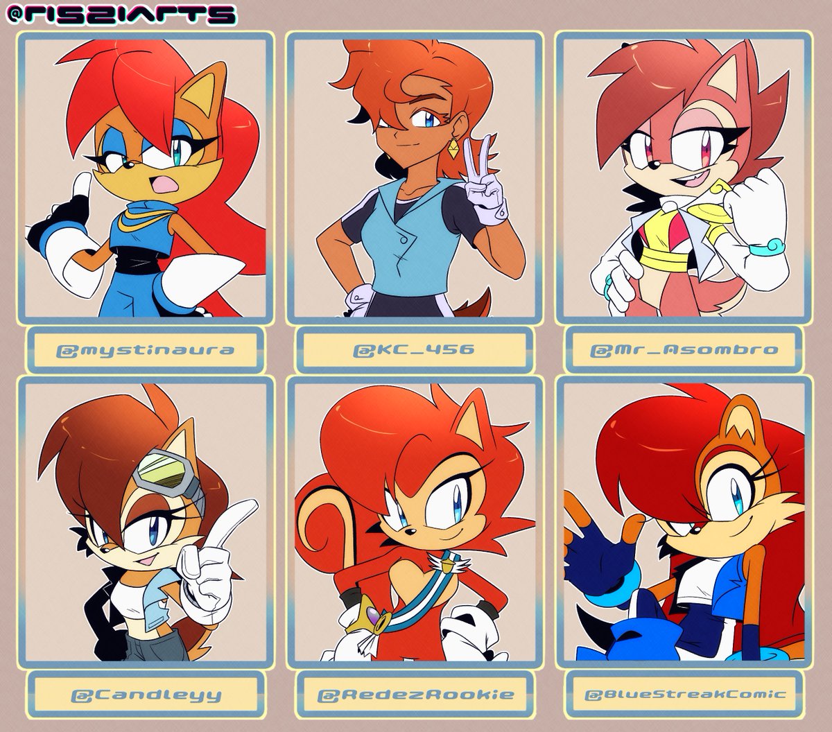 Finished! I had a lot of fun drawing these gals and it was interesting looking at all the designs you guys have