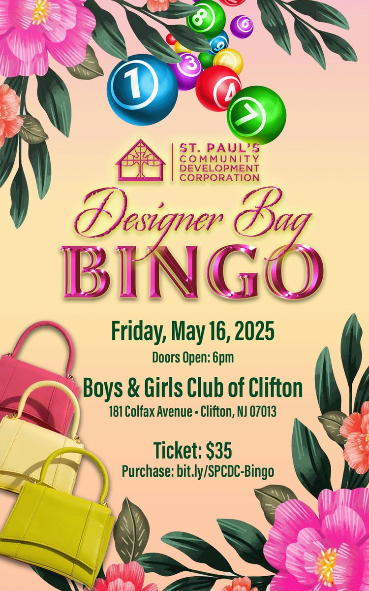 As we welcome the arrival of Spring, we invite you to join us at our upcoming events. #SPCDC 

1. Poker Night - April 3rd, 6 p.m. 

To Register - mikespokertables.com/event-info/st-… 

2. Designer Bag Bingo - May 16th, 7 p.m. 

To Purchase Tickets &amp; Sponsorships - bit.ly/SPCDC-Bingo