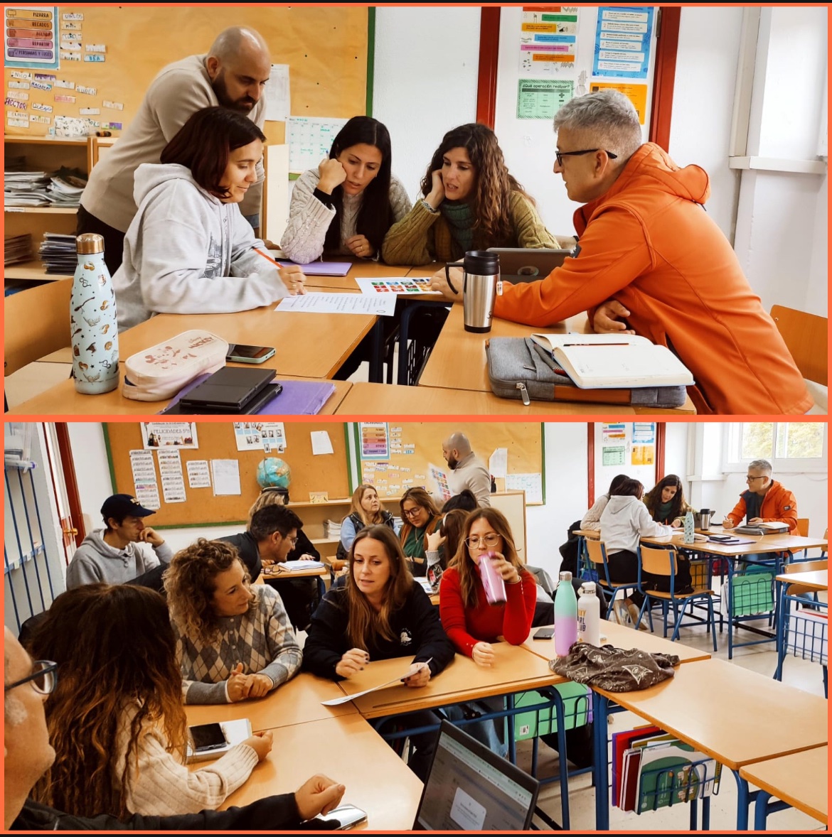 Continúan los asesoramientos externos en E.I. Elvira Lindo #metodologiasactivas #abp #infantil con Lourdes Piñero y CEPR La Gaviota #ods con Iván Sánchez Lucena <a href="/DG_IFP/">DG de Innovación y Formación del Profesorado</a> <a href="/EducaAnd/">Consejería Desarrollo Educativo y FP</a>