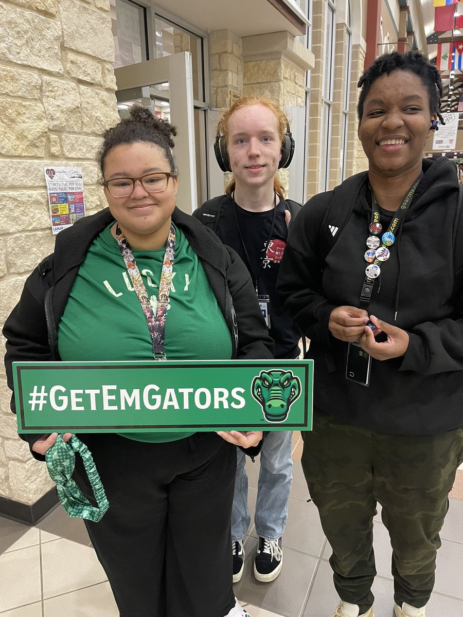 Coach Coy (@queen_coy) on Twitter photo It’s St. Gators’ 🐊 Day! <a href="/WeAreGRHS/">@WeAreGRHS</a> is GREEN today in support of our newest members to the <a href="/LamarCISD/">Lamar CISD</a> family! Welcome Tomas High School, Banks Junior High, and Bielstein Middle School! #weareGR It’s St. Gators’ 🐊 Day! <a href="/WeAreGRHS/">@WeAreGRHS</a> is GREEN today in support of our newest members to the <a href="/LamarCISD/">Lamar CISD</a> family! Welcome Tomas High School, Banks Junior High, and Bielstein Middle School! #weareGR