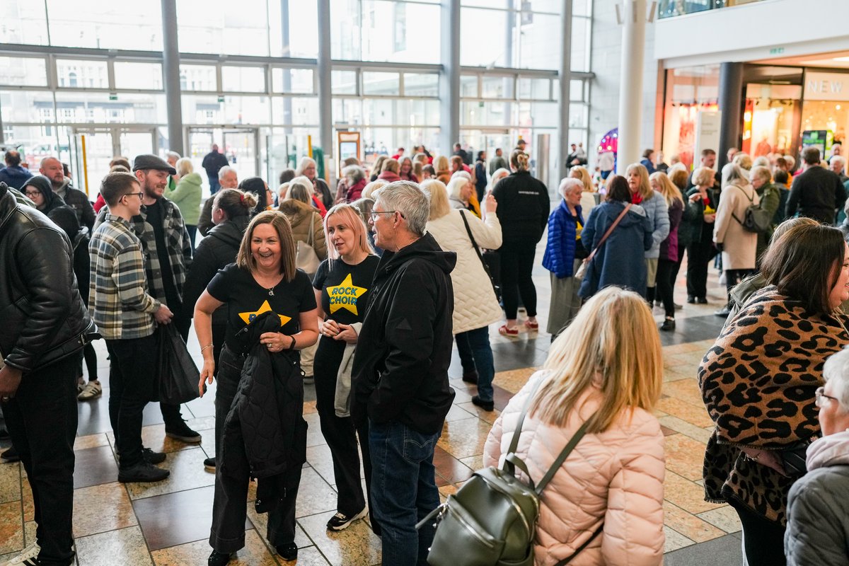 Yesterday, we hosted the fantastic Rock Choir Aberdeenshire who brought a very surprise performance to our north atrium, in support of Comic Relief. 

To donate, please visit: justgiving.com/page/rock-choi…

If you missed out, don't worry - we captured some great highlights 👇 ❤️
