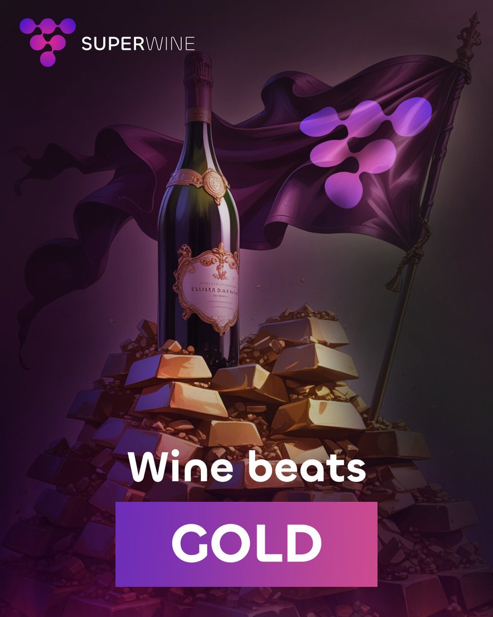 In times of inflation, fine wine holds its value.

⚫️ Wine prices have historically outpaced gold &amp; stocks
⚫️ The market is growing, now valued at over $600B
⚫️ With SuperWine, you can own and trade premium bottles effortlessly

Wealth preservation has never been this smooth.