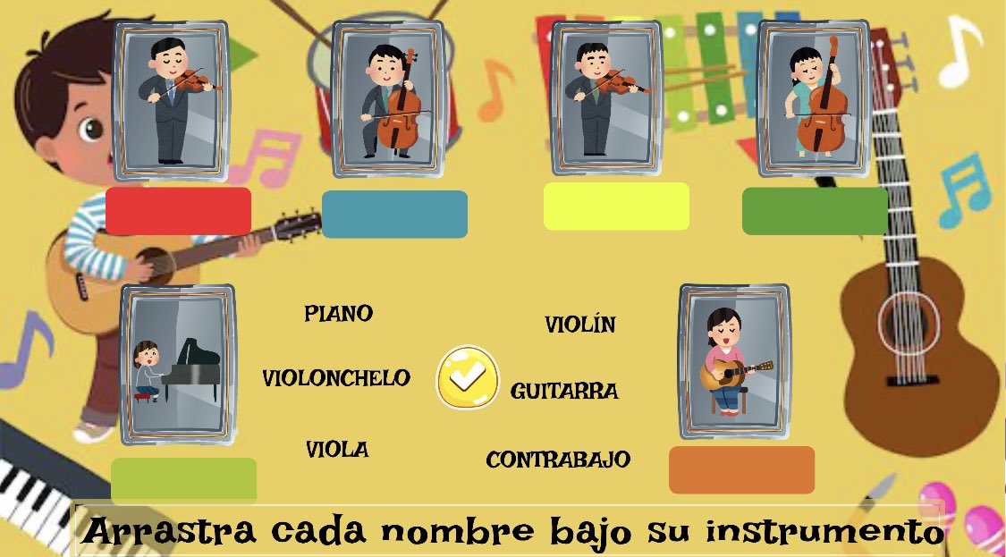 Genially para trabajar las notas y figuras musicales además de las familias de instrumentos. Vitaminado con extensiones de <a href="/sandboxeduca/">Sandbox Educación</a> 
Ideal para los primeros cursos 
🎶🎵🎹🎻🪈🥁🎷🎺🪇

view.genially.com/67d5657965e360…