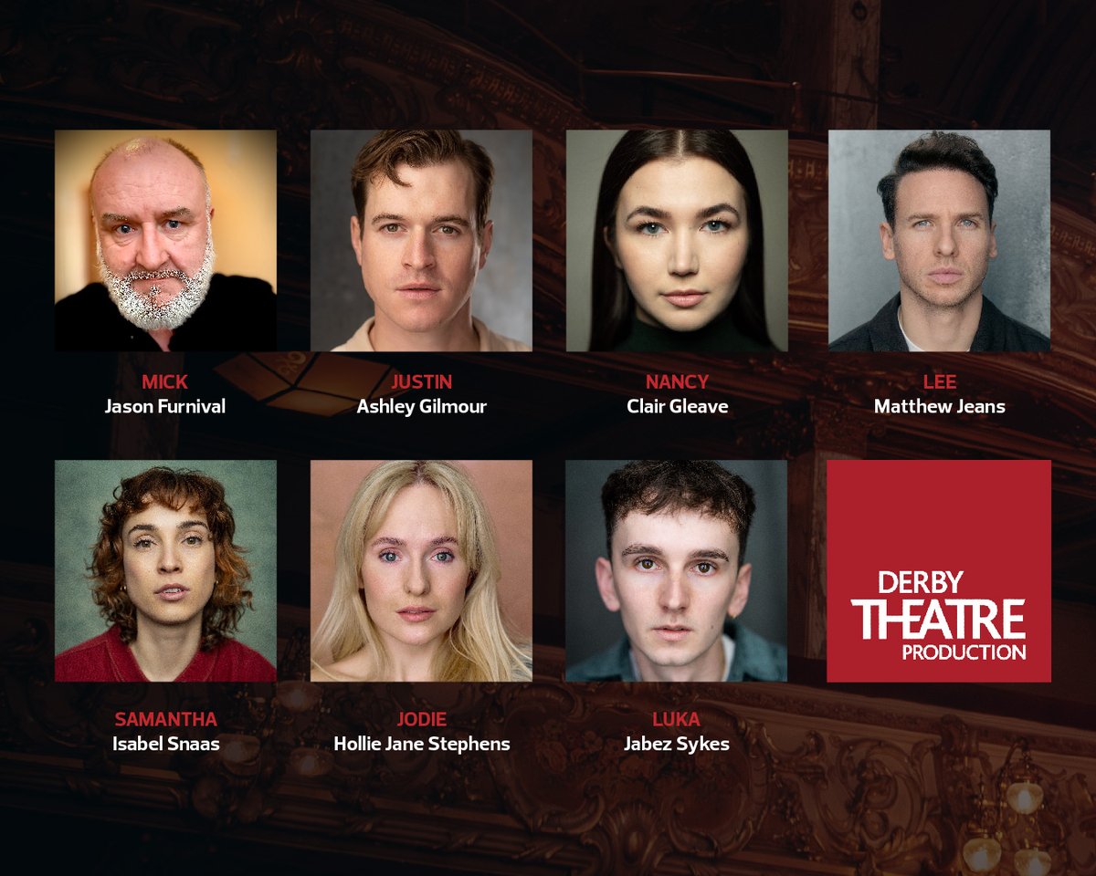 Cast Announced for #DerbyTheatre’s MADE IN DERBY Summer Show! ✨

Get ready for #KissMeQuickstep – a dazzling, drama-filled dive into competitive ballroom! 💃🕺

📅 Showing 6 – 21 June, 2025
Read more: bit.ly/43PAfdc