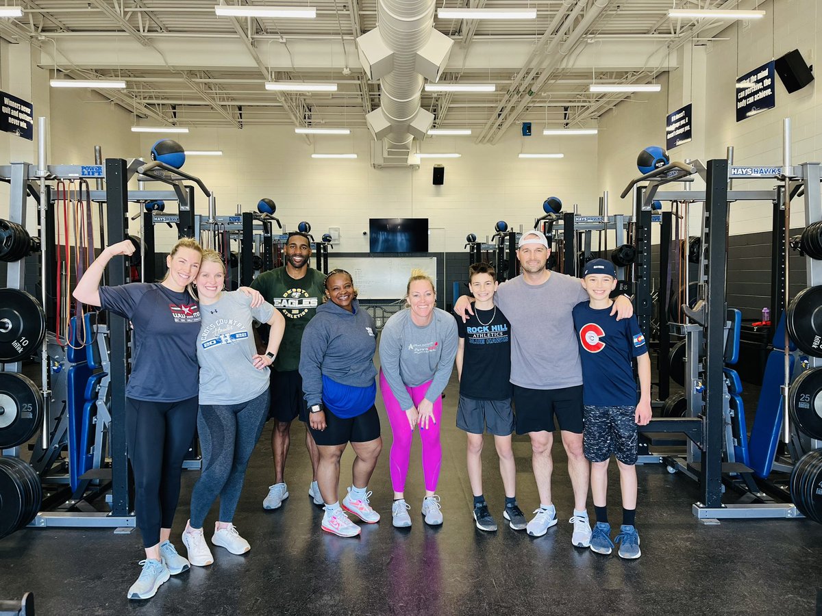 Prosper ISD Wellness (@pisdwellness) on Twitter photo We are still making gains during Spring Break! 💪🏽 We even had some special guests join in on the fun <a href="/CoachT00Z/">Coach Johnny Matusik</a> boys crushed us! Join us Wednesday at 9am @ Hays MS! ( not pictured <a href="/CoachMrJohnson/">Coach Johnson</a> and <a href="/PaigeWilson1730/">Paige Wilson</a> ) We are still making gains during Spring Break! 💪🏽 We even had some special guests join in on the fun <a href="/CoachT00Z/">Coach Johnny Matusik</a> boys crushed us! Join us Wednesday at 9am @ Hays MS! ( not pictured <a href="/CoachMrJohnson/">Coach Johnson</a> and <a href="/PaigeWilson1730/">Paige Wilson</a> )