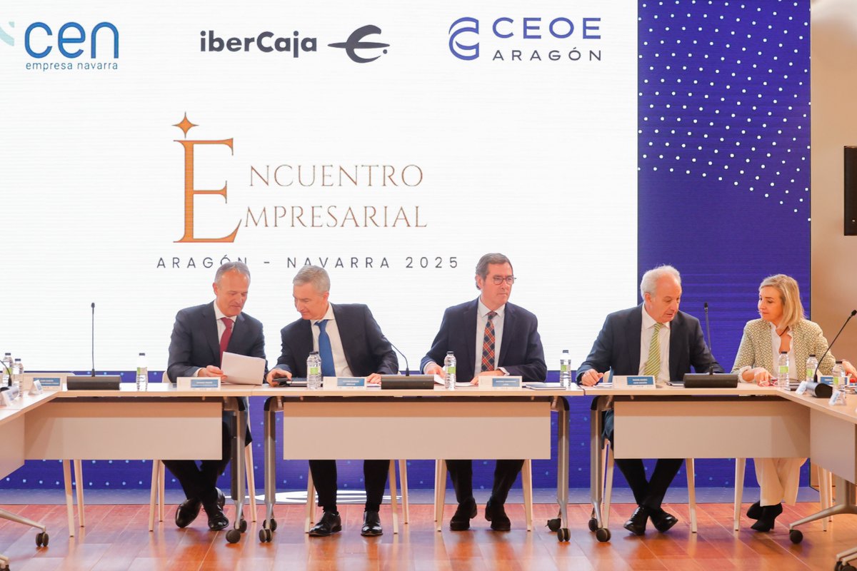 Encuentro Empresarial Aragón-Navarra

Somos mucho más que vecinas. 

✅Más de 4.000 M€ de intercambios comerciales anuales
✅Sectores industriales y energéticos que superan ampliamente la media nacional

Son ejemplo. Y queremos seguir sumando y colaborando.