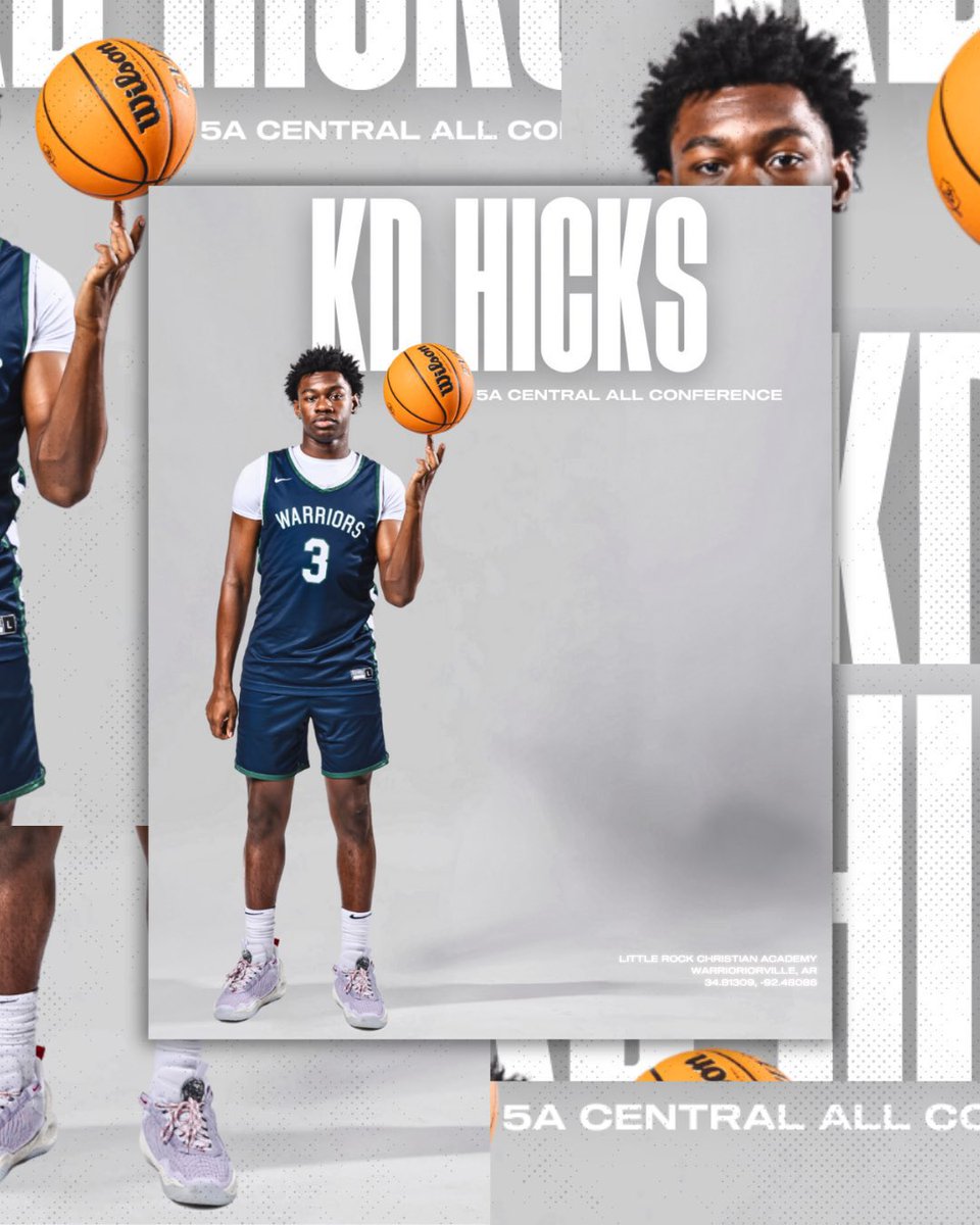 Little Rock Christian Academy Basketball (@lrca_hoops) on Twitter photo Congratulations to Soph. KD Hicks <a href="/KDHicks0103/">Kameron “KD” Hicks</a> on being named to the 5A Central All-Conference Team! KD was a huge piece to our success this year. #WarriorHoops Congratulations to Soph. KD Hicks <a href="/KDHicks0103/">Kameron “KD” Hicks</a> on being named to the 5A Central All-Conference Team! KD was a huge piece to our success this year. #WarriorHoops
